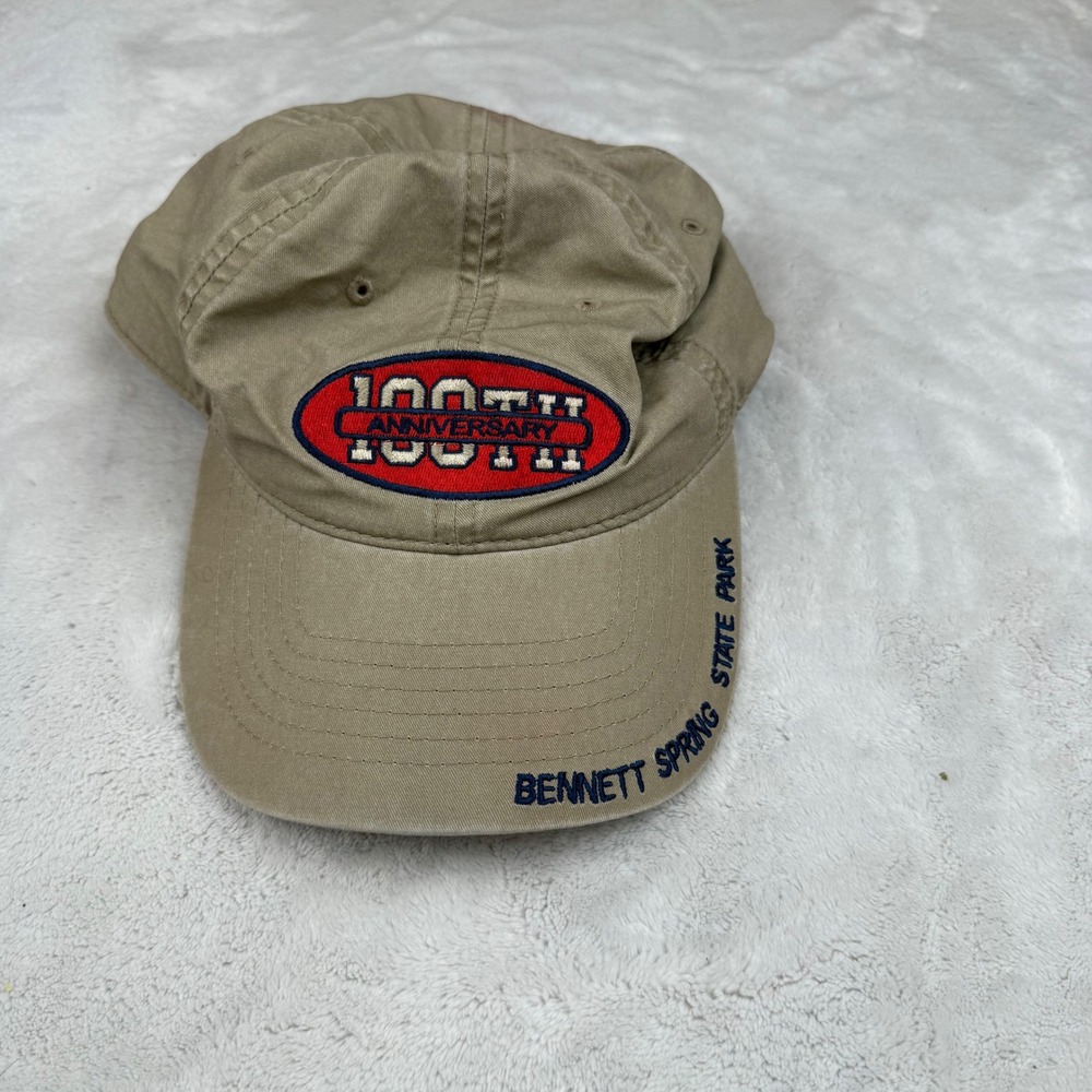 Bennett Spring‎ State Park 100th Anniversary Hat Jacobson Cap Tan